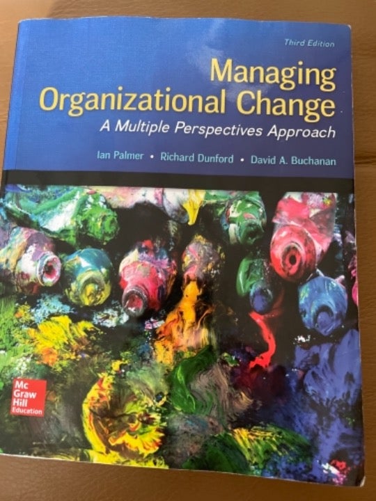 Managing Organizational change