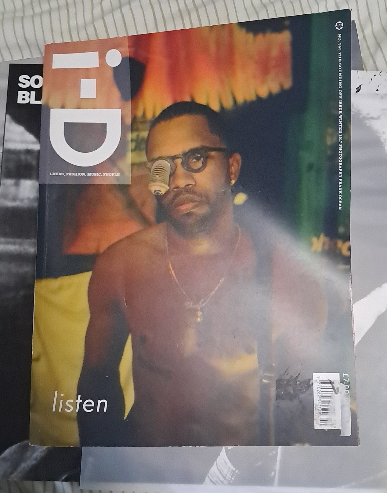 Frank Ocean i-D Magazine (Slightly Damaged)