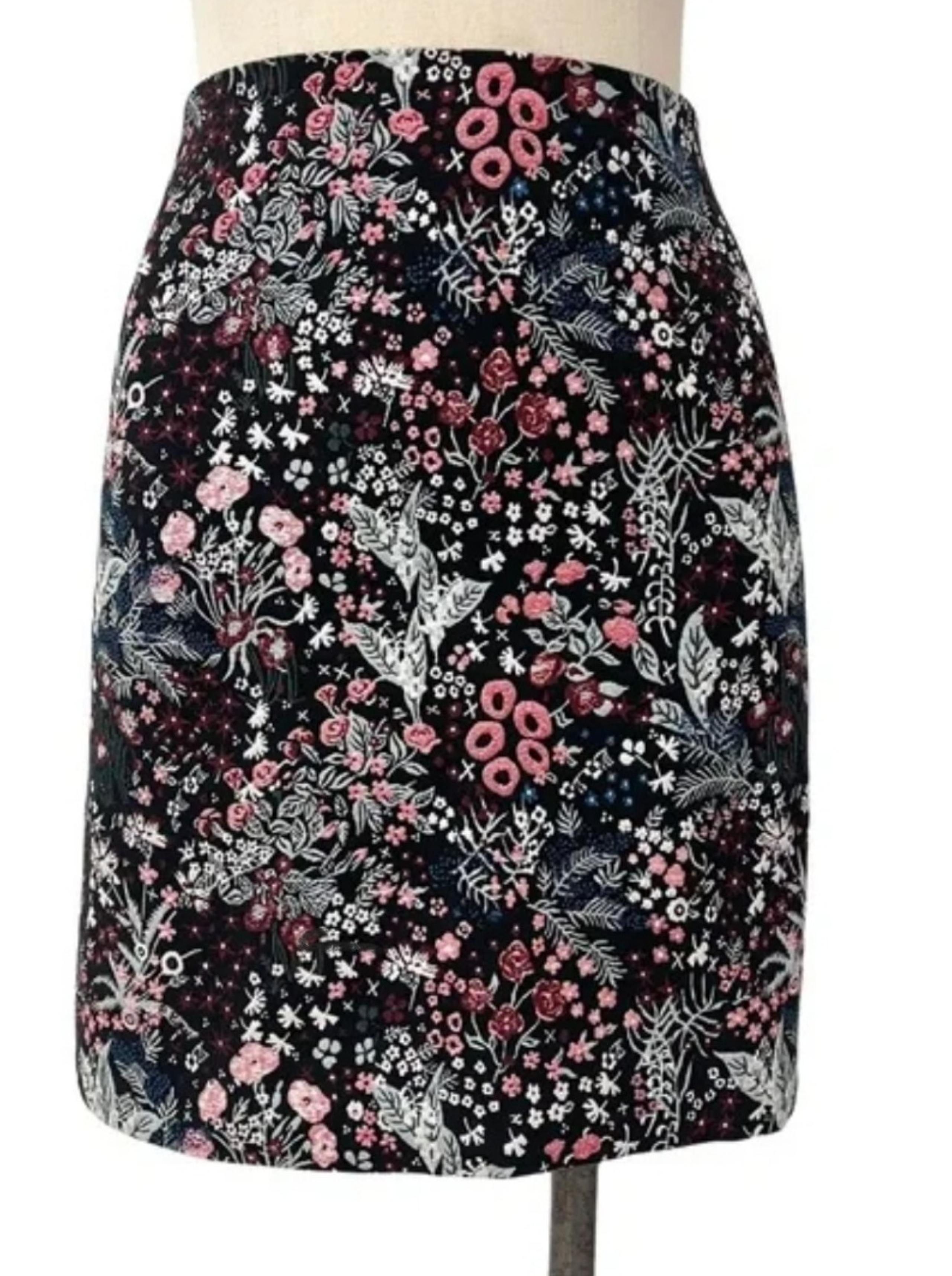 Embroidered Mini Skirt size 12