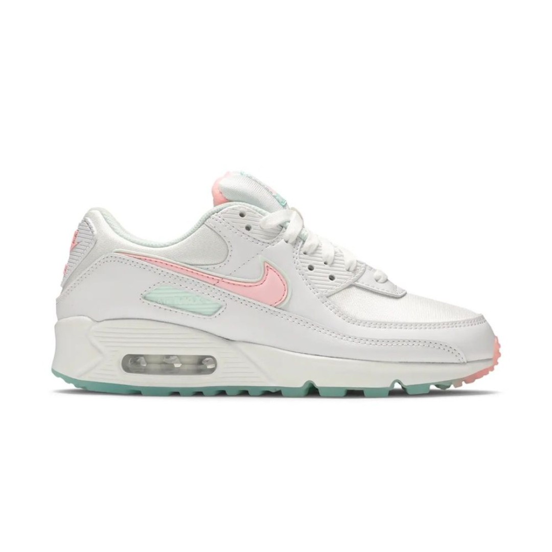 Nike Women’s Sneakers Air Max 90’s Easter Platform size 8.5 White Pink