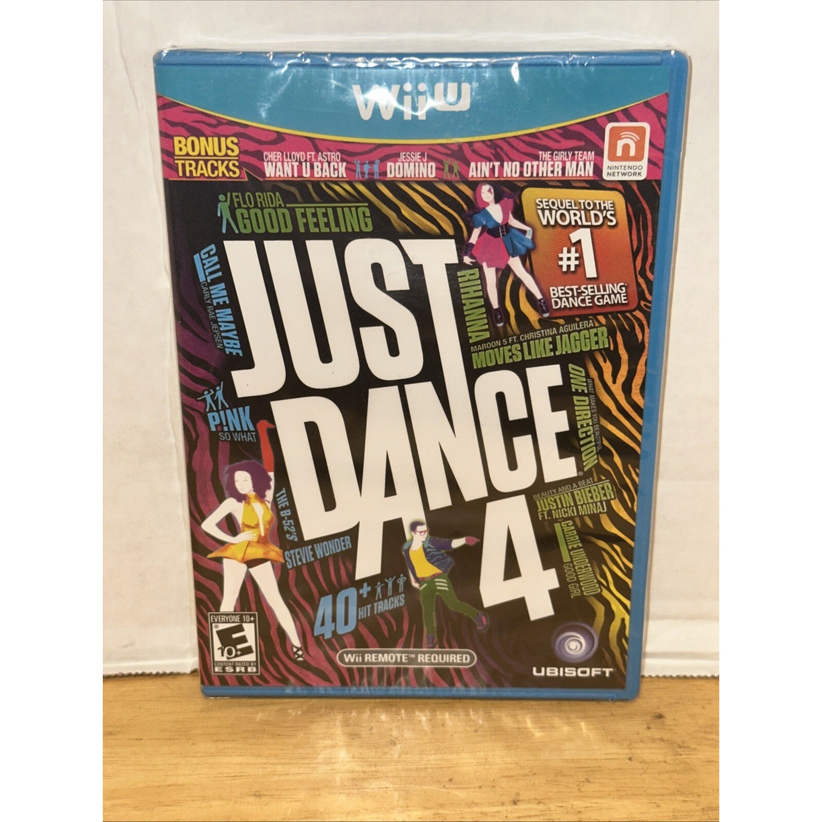 Just Dance 4 (Wii U,2013) NEW - Factory Sealed