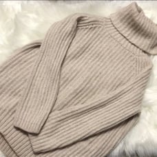 Madewell cream oversized turtleneck
