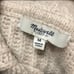 Madewell cream oversized turtleneck