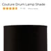 Ballard Designs Deum Lamp Shade, Black