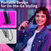 Cordless Rechargeable Titanium Flat Iron For Hair
