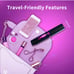 Cordless Rechargeable Titanium Flat Iron For Hair