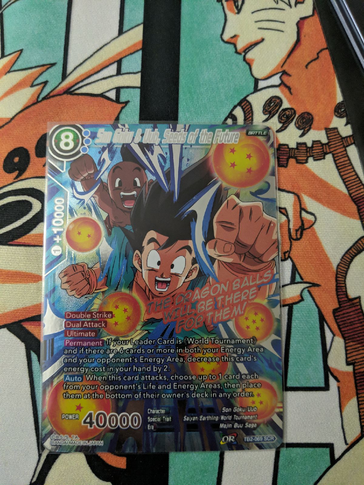 Son goku & Uub, seeds of the future drag