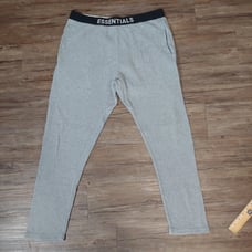 Fear Of God Essentials Grey Thermal Lounge Pants Men's Elastic Waist SZ L