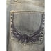 Rock N Republic Womens Blue Jeans Denim Embroidered Pocket Flare Sz 12 NWT 80
