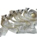 Adsensty Gold Chandelier for Dining Room 6-Light Modern Chandelier Ceiling Light