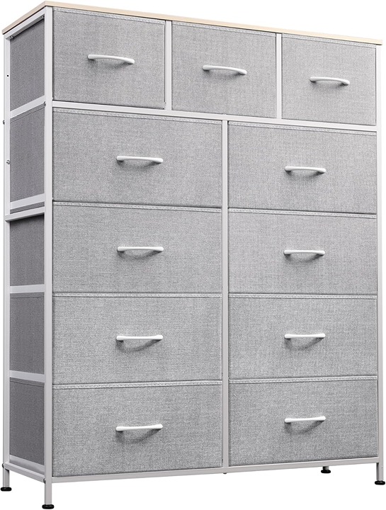 Dresser & Chest of Drawers Organizer Unit with 11 Drawers