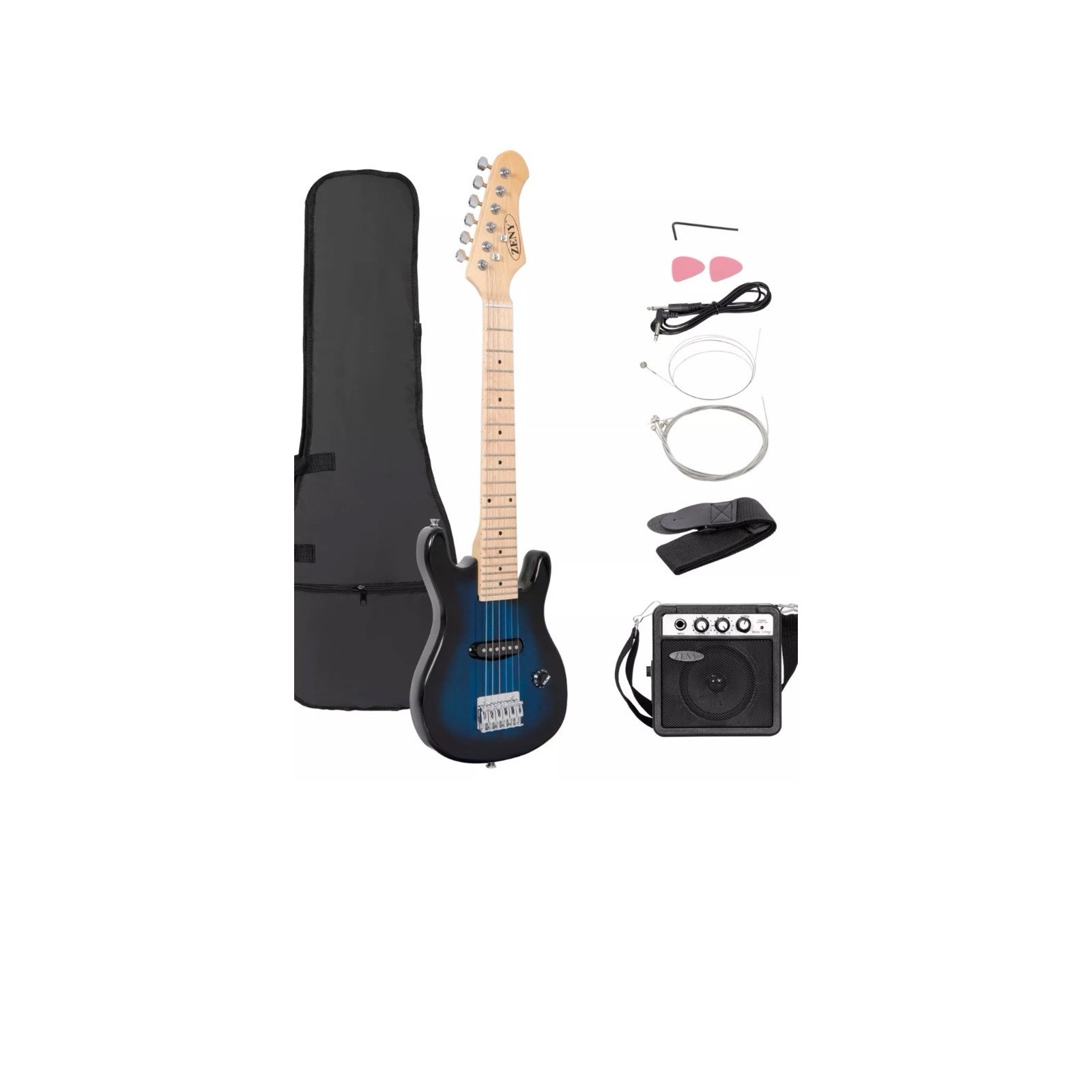30 inch Kids Electric Guitar with 5w Amp, Gig Bag, Strap, Cable, Strings...