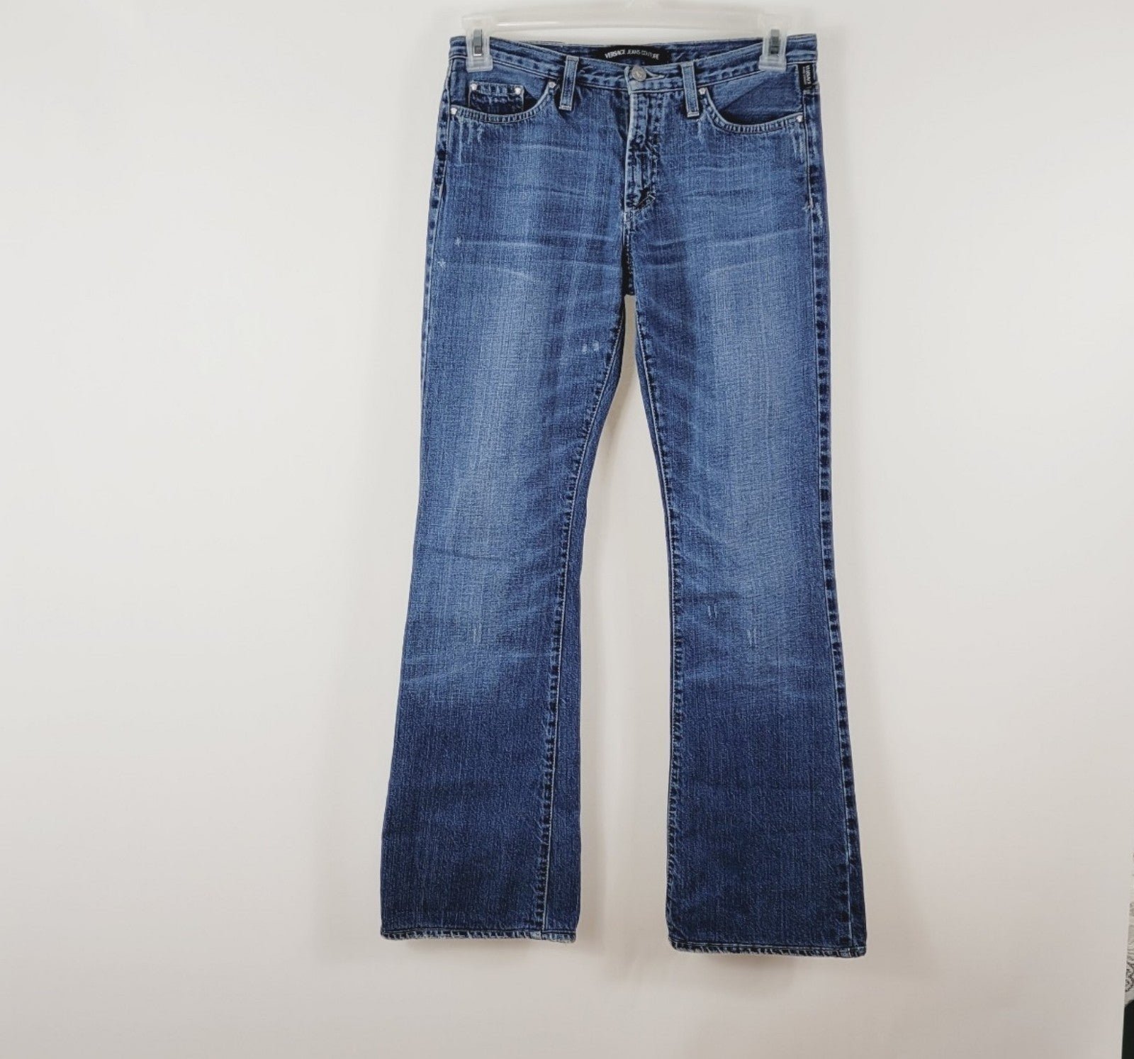 VERSACE JEANS COUTURE Blue Bootcut Size 28