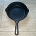 Vintage GRISWOLD Cast Iron SKILLET Frying Pan # 5 LOGO Ironspoon