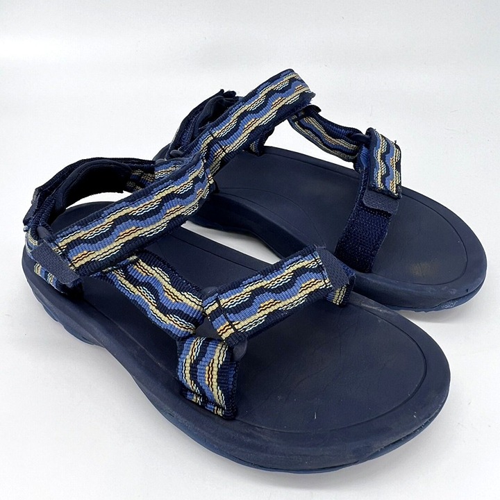 Teva Little Kids Hurricane XLT 2 Blue Strappy Sandals FM1220L Blue Water Boy 11 Teva Little Kids Hurricane XLT 2 Blue Strappy Sandals FM1220L Blue Water Boy 11