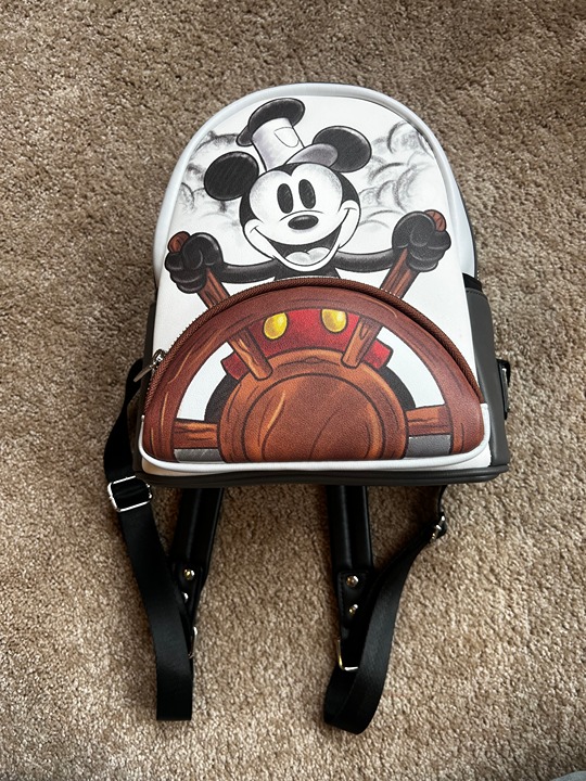 Steamboat Mickey Loungefly Mini Backpack