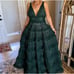 Mac DUGGAL Elegant Green Evening Gown new with tag out of stock size 2