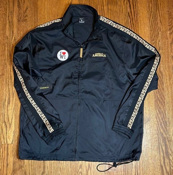Giannis Antetokounmpo Nike Coming to America Collection Jacket Size XL New