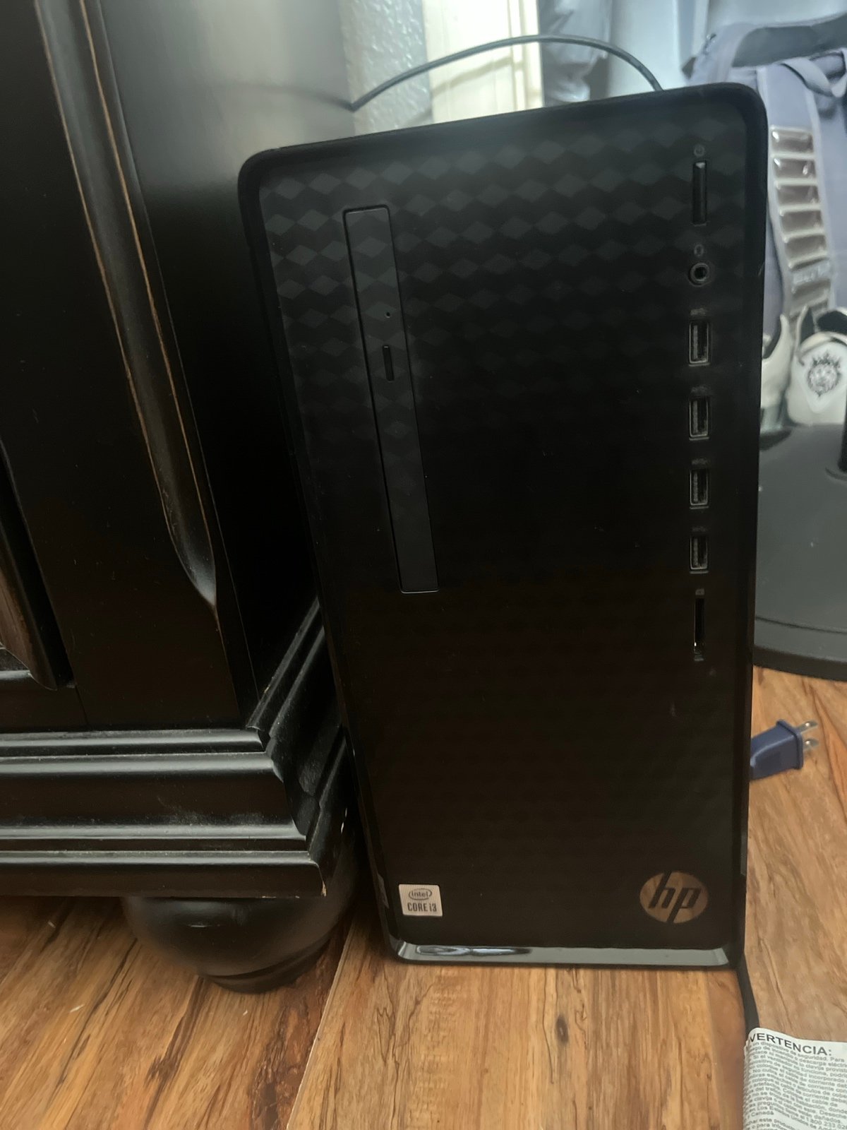 HP Desktop and Monitor