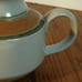 Iron Mountain Stonewear Whispering Pines teapot with lid
