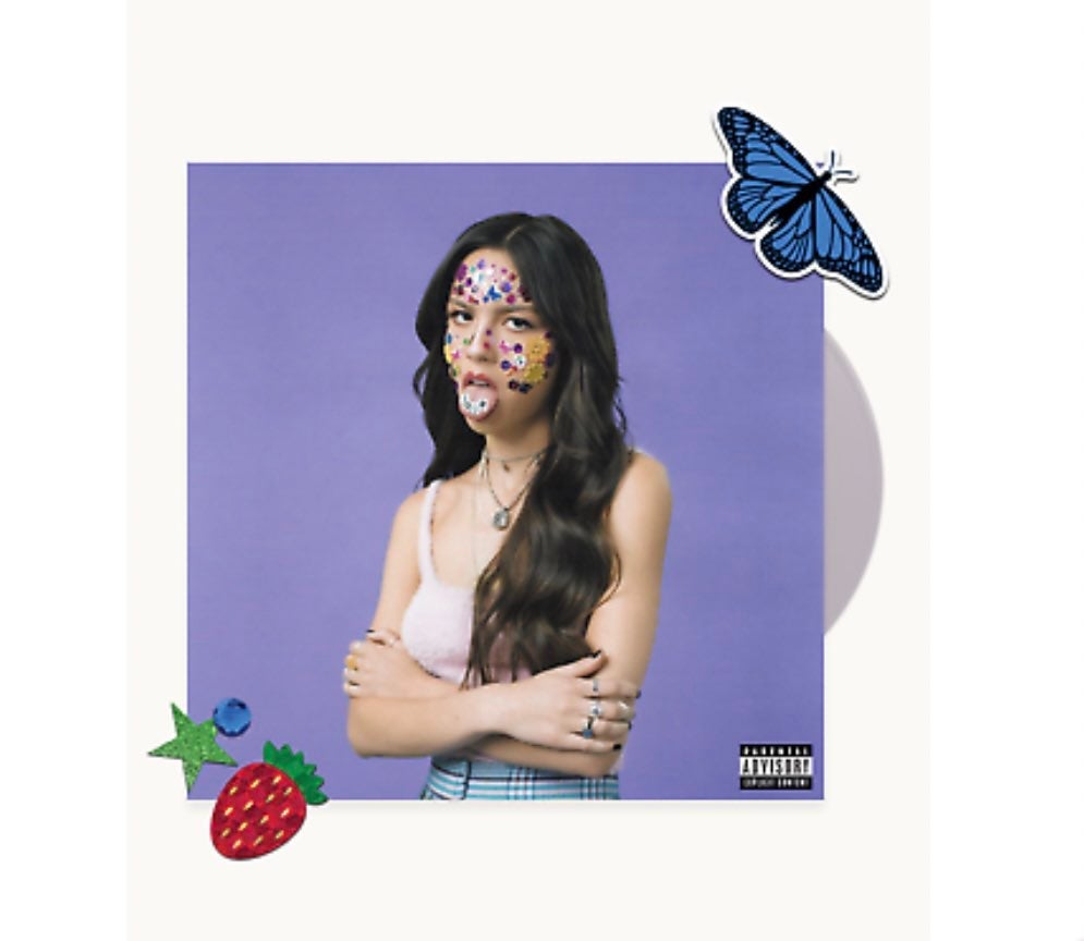Olivia Rodrigo CLEAR VINYL purchased from Olivia Rodrigo Merch Store