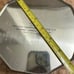 Vintage 1960 William Crawford Octagonal & son Metal Biscuit Tin Orange