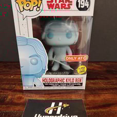 Star Wars Holographic Kylo Ren Funko PoP! Vinyl Figure Glow in the Dark
