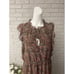 BB Dakota by Steve Madden Ditsy Tiered Ruffled Midi Dress Size XXL NWT