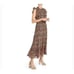 BB Dakota by Steve Madden Ditsy Tiered Ruffled Midi Dress Size XXL NWT