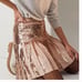 ⭐️ Bea Party Sequin Peasant Flare Pleated Boho Hipster Classy Party Chic Skirt