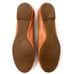 Tory Burch Serena Tan Brown Leather Snake Print Cap Toe Ballet Flats Size 9
