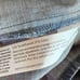 New eileen fisher denim sleeveless button down mandarin collar shift dress