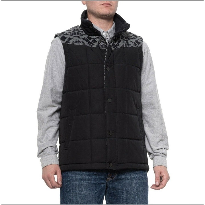 Pendleton Sequoia Puffer Vest Mens Black