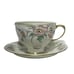 Pink Radfords Poppy Teacup And Saucer Bone China Fenton Made In England READ