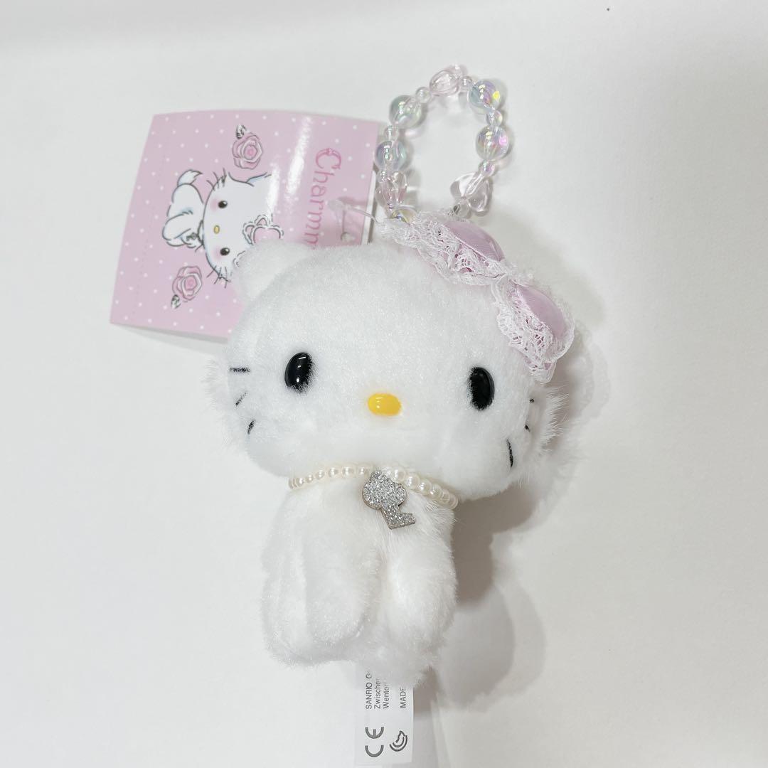 【Sanrio】【Rare】Charmmy Kitty Mascot Holder Plush Keychain