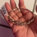 Sterling silver scroll hinged bangle MSRP 175.00