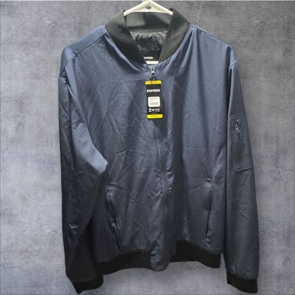 Express Men's Lightweight Bomber Jacket, size M,L