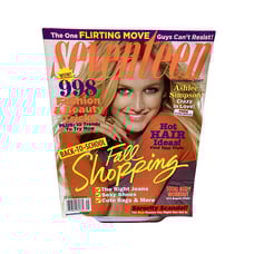 Seventeen Magazine Y2K Fashion Makeup Skin Care Gossip Ashlee Simpson Sept 2007
