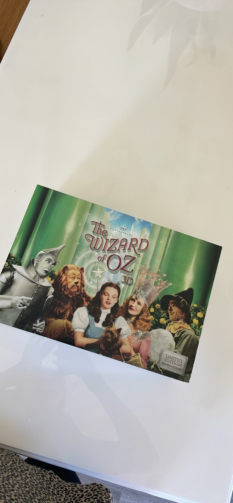 The Wizard Of Oz 3D Blu-ray dvd
