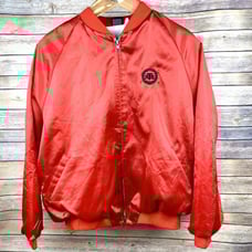 Vintage Aristo Jac Satin Varsity Jacket