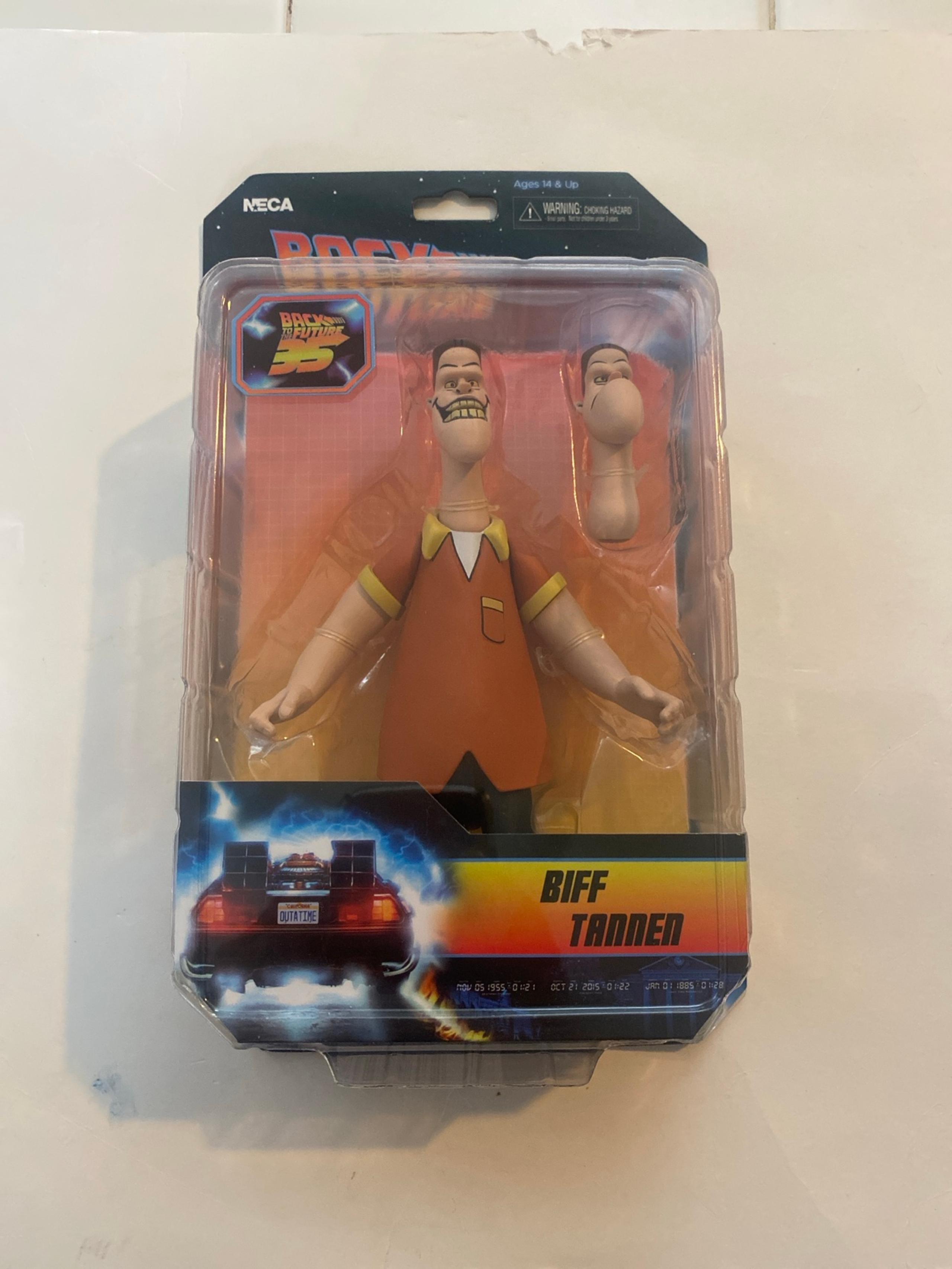 Back To The Future Biff Tannen Action Figure Neca Collectible