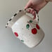 Mary Engelbreit | Vintage Cherry Pattern Checkered Pitcher