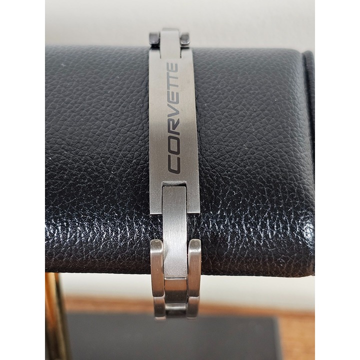 Corvette Signature Men's Titanium Bracelet