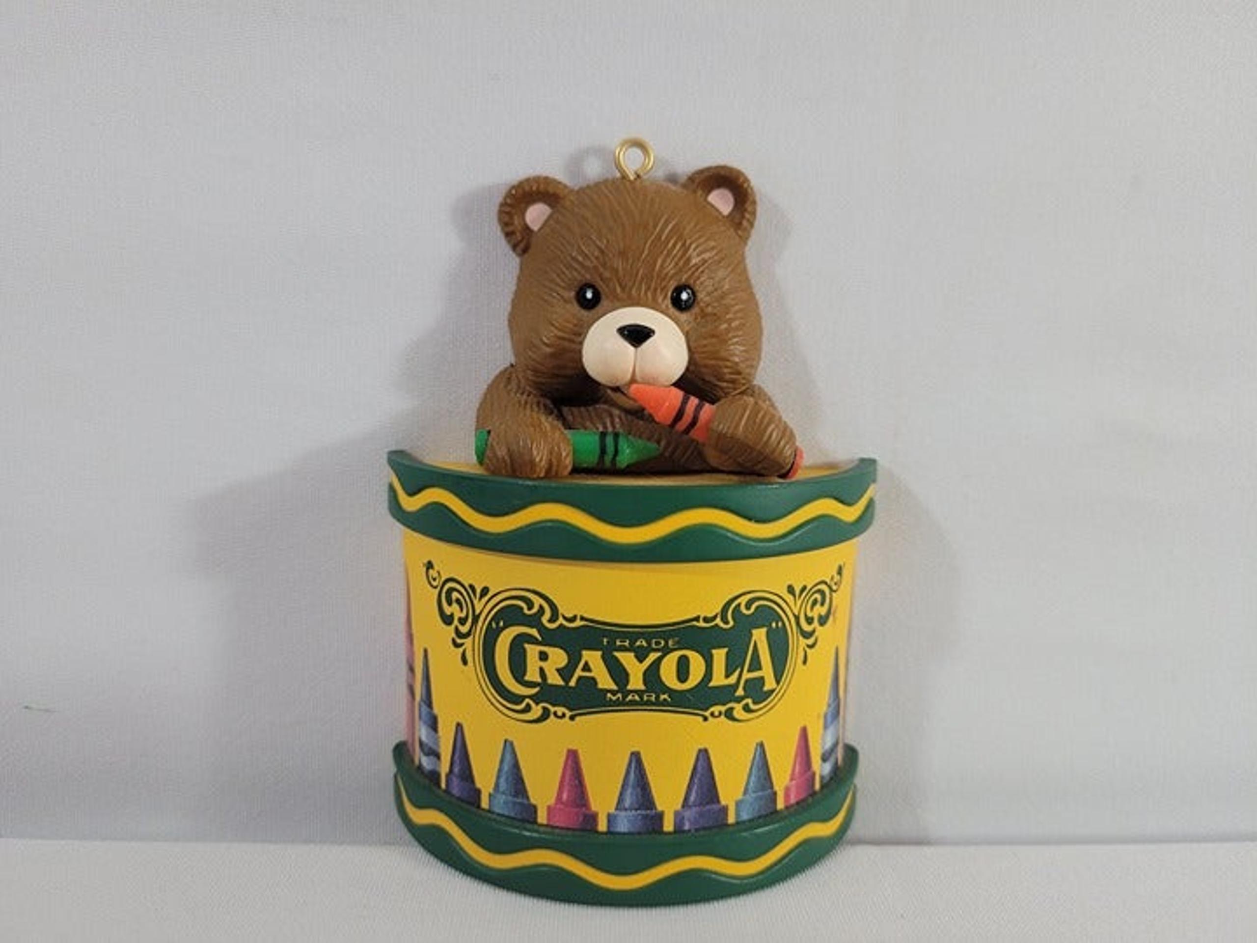 Vintage 1992 Crayola Christmas Ornament