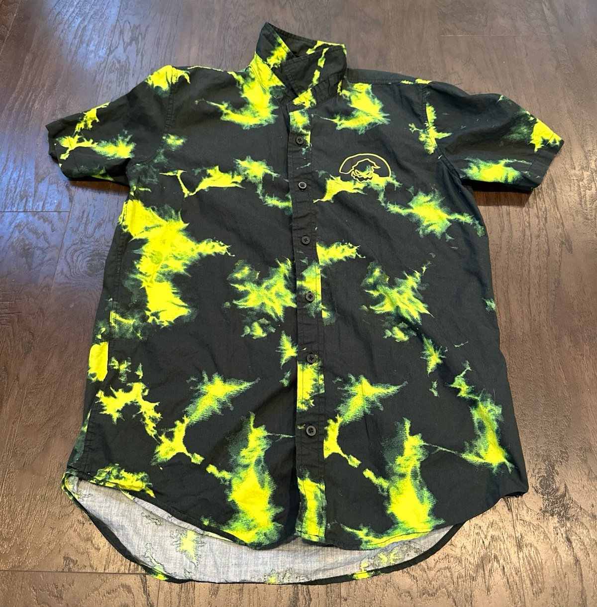 Disney Our Universe Shirt Nightmare Before Christmas Oogie Boogie Flames