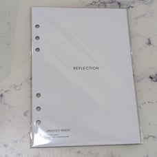 Cloth and Paper Reflection Insert A5