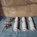 S&C Fuse Cut Out Type XS Ele Power Line Overhead Pole (Lot Of 3 + Extra Parts)