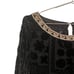 Calypso St Barth Top Mianette Black, Gold Velvet Burnout Long Sleeve Top Size XS