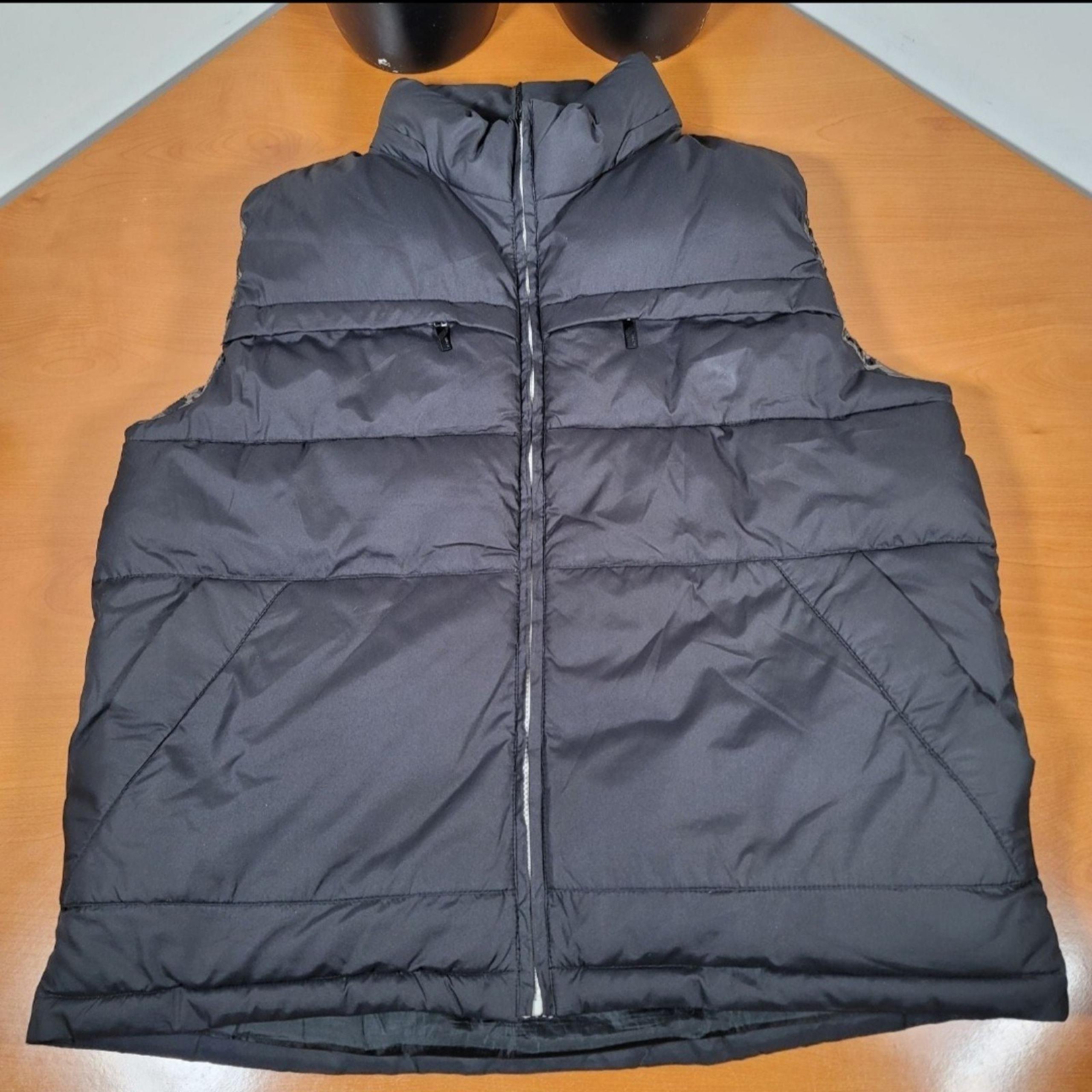 Jordan Craig Puffer/Bubble Vest- Mens XXL- Black/Camo-winter coat,parka,jacket