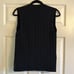 Vintage Celine Paris Navy Blue Wool Knit Vest